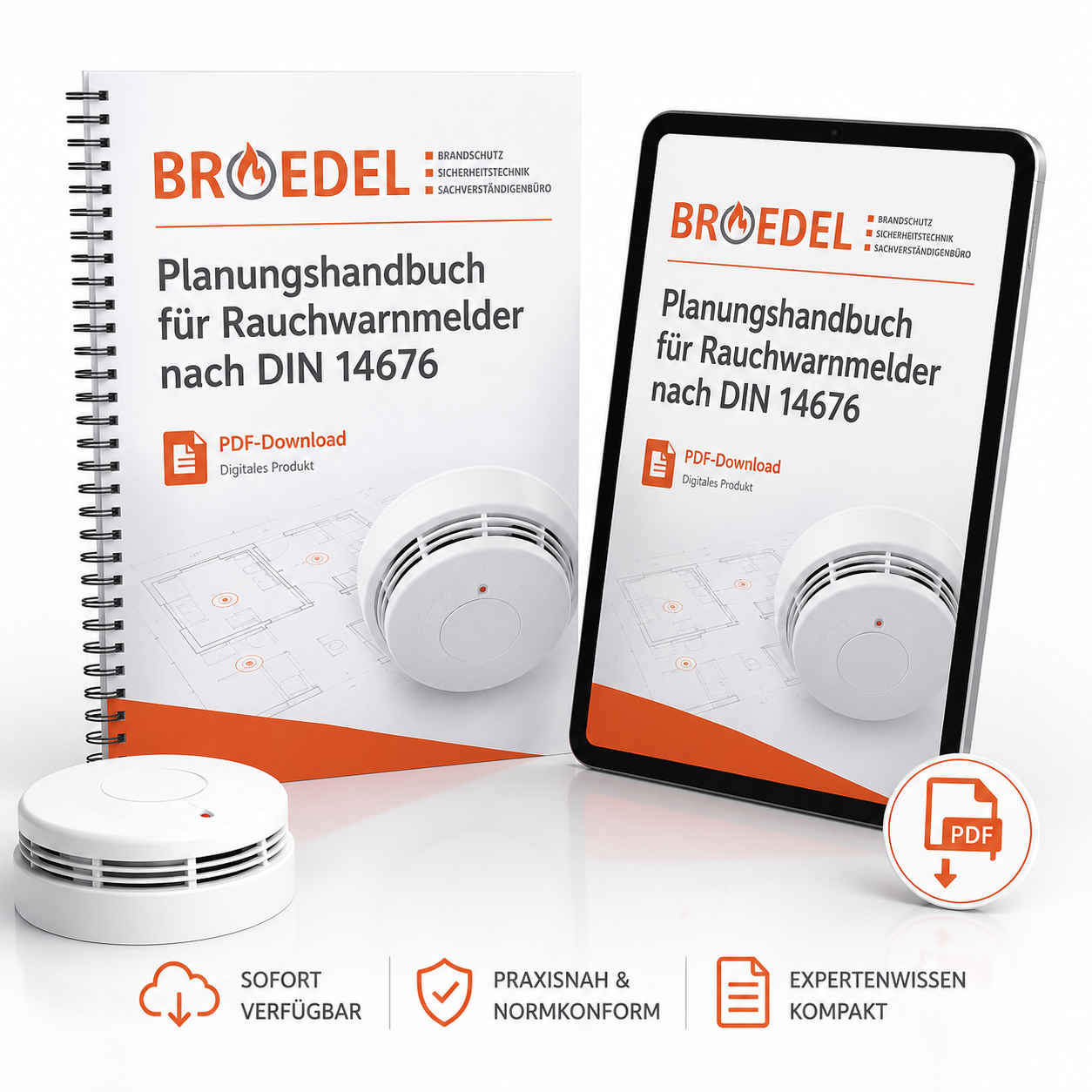 Planungshandbuch für Rauchwarnmelder nach DIN 14676